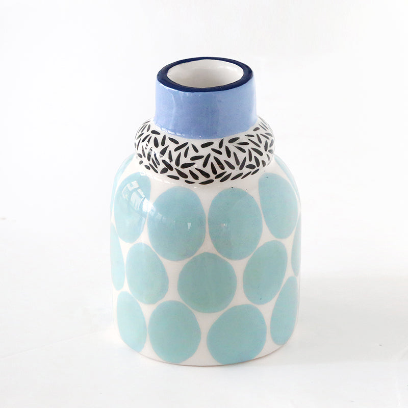 Vase "Yoyo Bleu"