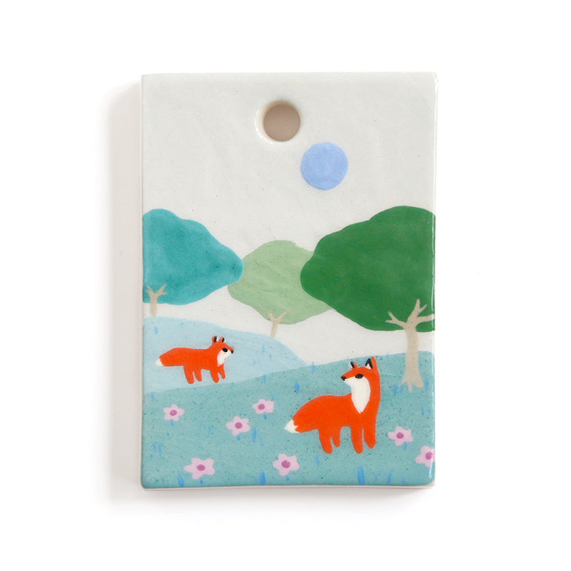Mini tableau - Les Renards
