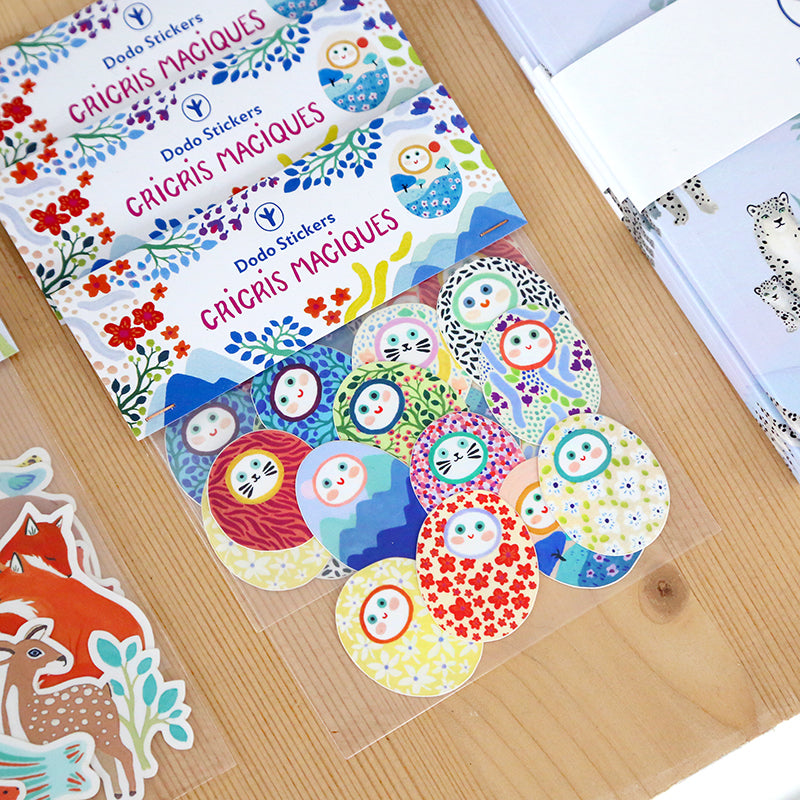 12 Stickers - Grigris Magiques