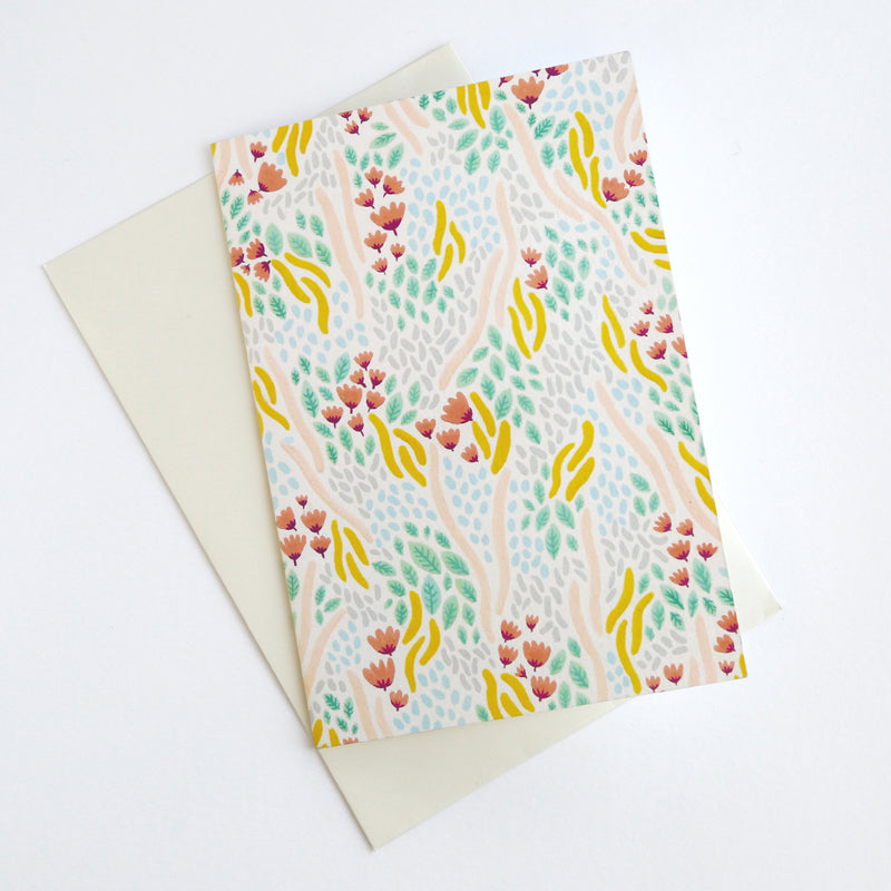Card "Flower meadow" 