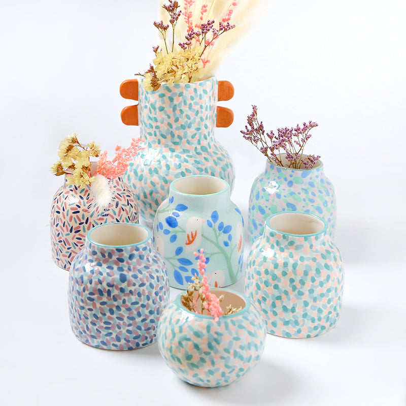 Vase à oreilles "Rainforest"